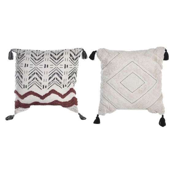 Párna pomponos 60x10x60 cm 2 féle