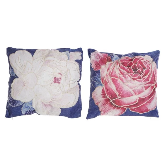 Párna virágos 45x10x45 cm 2 féle