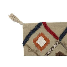 Párnahuzat bojtos 50x1x50 cm