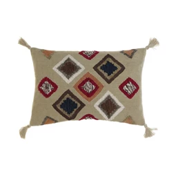 Párnahuzat bojtos 60x1x40 cm