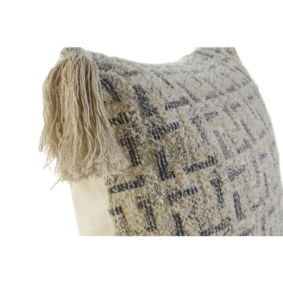 Párnahuzat bojtos 60x3x60 cm