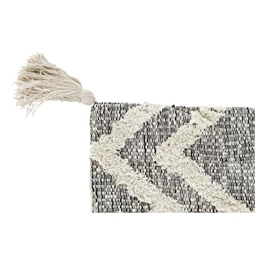 Párnahuzat bojtos 60x3x60 cm