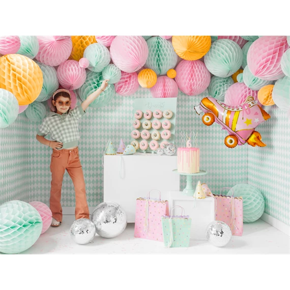 Party kalapok csillagokkal, mix, 14,5 cm S/6