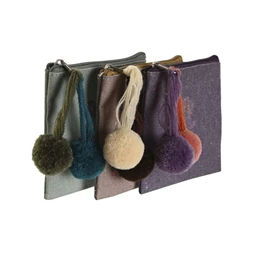 Pénztárca jóga mintás 10,5x1x11 cm 3 féle