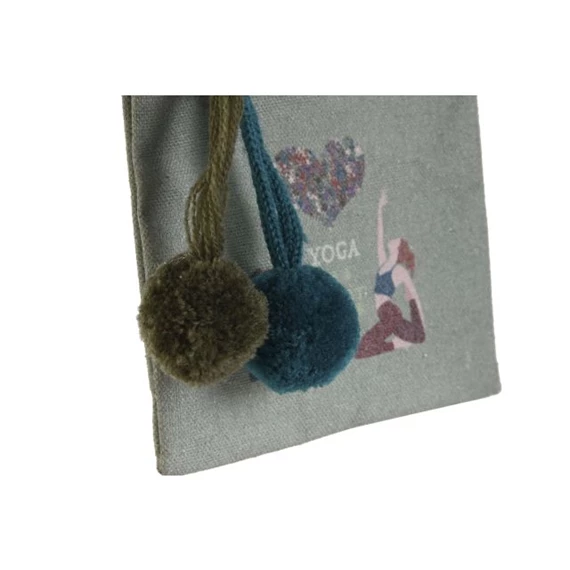 Pénztárca jóga mintás 10,5x1x11 cm 3 féle