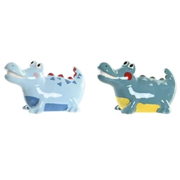 Persely krokodil 16x9x9 cm 2 féle