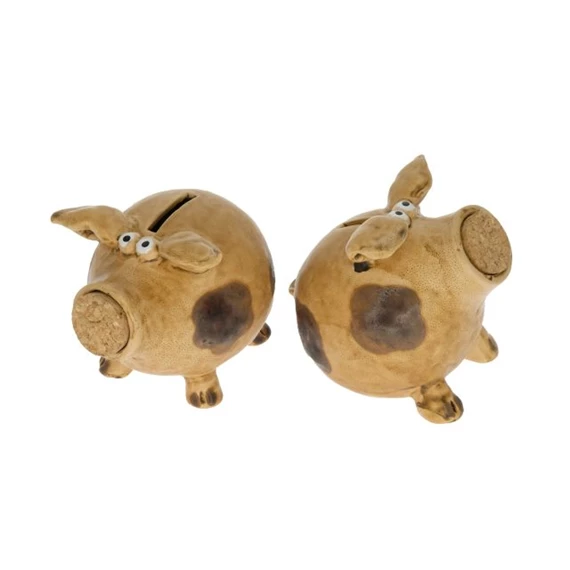 Persely malac 11,5x9,3x10,6 cm 2 féle