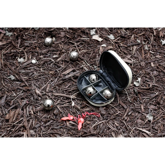 Petanque szett, kicsi 7,5x3,6x11,5 cm