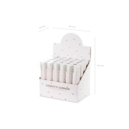 Pillangó konfetti kilövő 20 cm