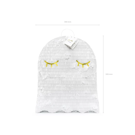 Pinata szellem fehér 41,5x50x10 cm