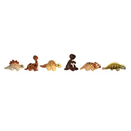 Plüssállat 22x9x14,5 cm 6 féle