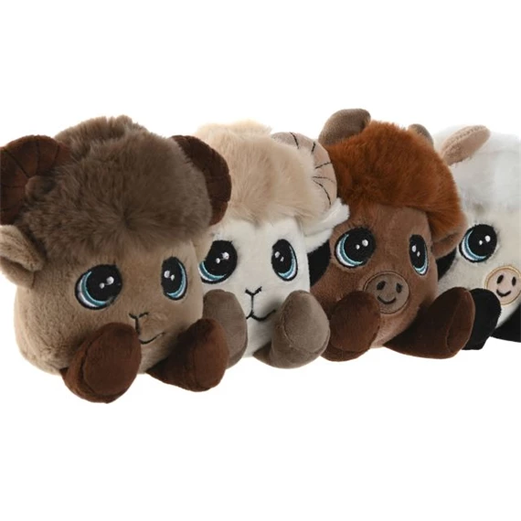 Plüss állatok 12x10x14 cm 4 féle