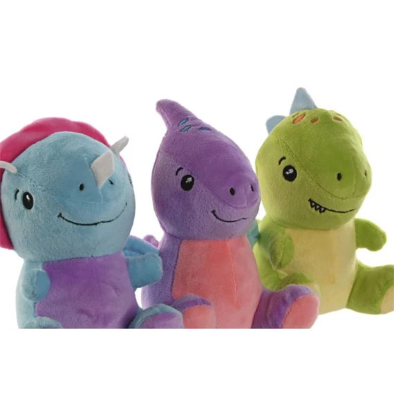 Plüss dinoszaurusz 10x10x14 cm 3 féle