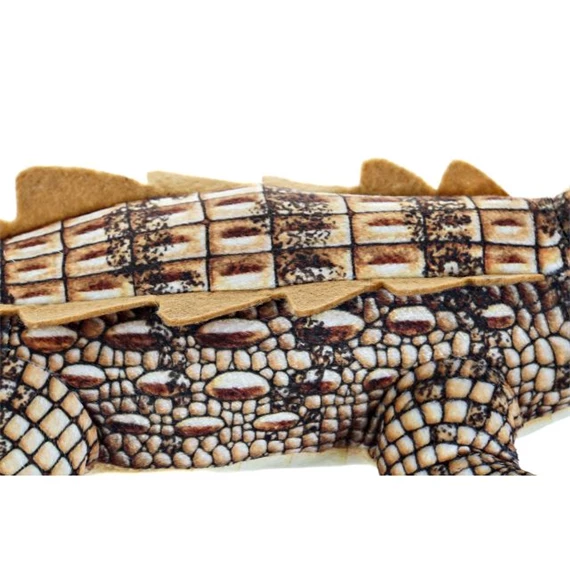 Plüss krokodil 46x22x8 cm