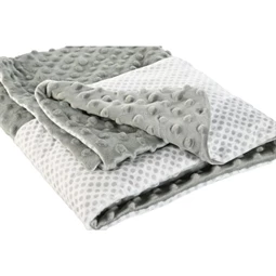 Plüss takaró plüss szívvel 75x100x10 cm 3 féle