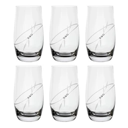 Pohár Swarovski kristállyal 390 ml 13,3x7 cm S/6