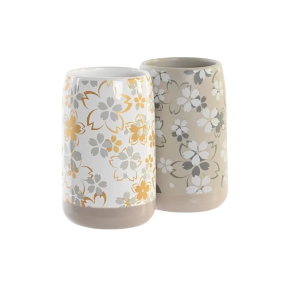 Pohár 7x7x12 cm 2 féle