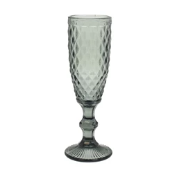 Pohár talpas, mintás 6x20 cm