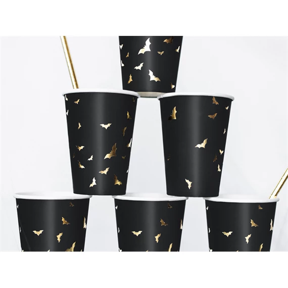 Papírpohár denevéres 220 ml S/6