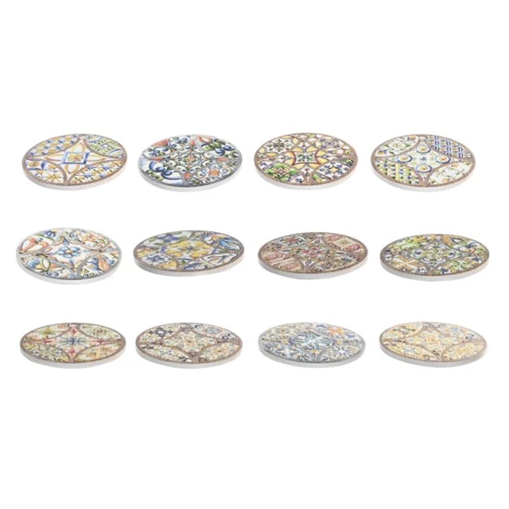 Poháralátét csempe 11x11x0,5 cm 12 féle