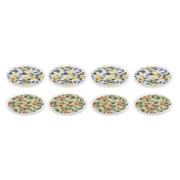 Poháralátét szett 10x10x0,5 cm 2 féle S/4