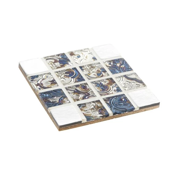 Poháralátét szett 12x12x5 cm S/6