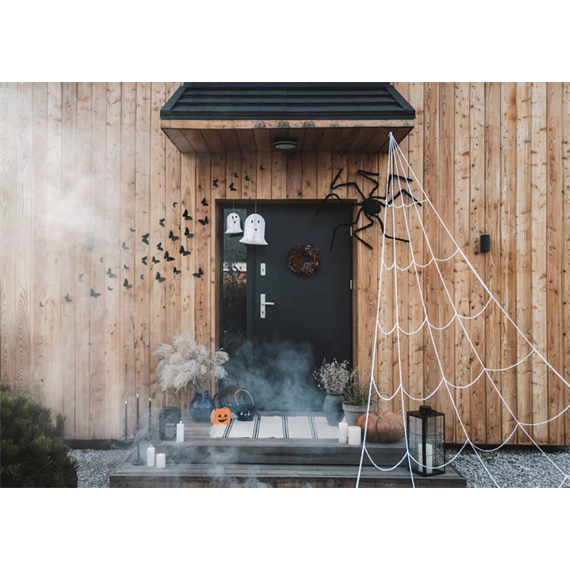 Pókháló dekoráció fehér 5x4 m