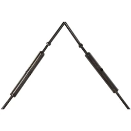 Polc akasztóval 130x47x205 cm