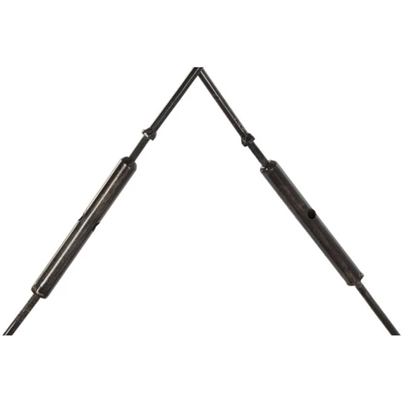 Polc akasztóval 130x47x205 cm