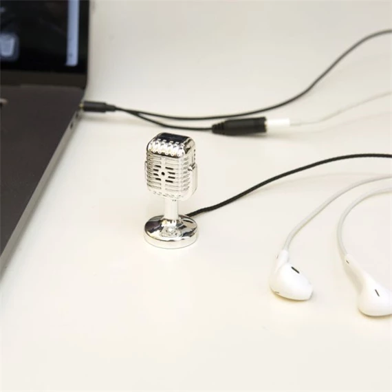 Retro mini karaoke mikrofon