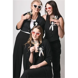 Rozetta 18. születésnapra 11x17 cm krém-fekete