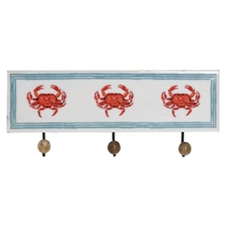 Ruhaakasztó lakkozott 38x5x18 cm