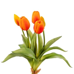 Selyemvirág Tulipán csokor 35 cm