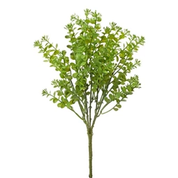 Selyemvirág ág apró levelekkel 36 cm