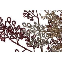 Selyemvirág ág leveles 22x22x76 cm 3 féle