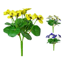 Selyemvirág árvácskacsokor 20 cm 3féle