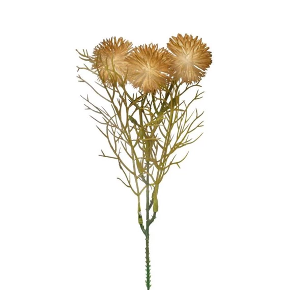 Selyemvirág bogáncs betűzős 24 cm