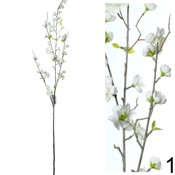 Selyemvirág cseresznyefa ág 140 cm 3féle