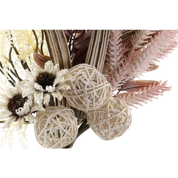 Selyemvirág csokor 36x20x40 cm