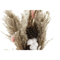 Selyemvirág csokor szárazvirág 10x7x56 cm