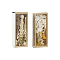 Selyemvirág csokor szárazvirág 10x5x23 cm 2 féle