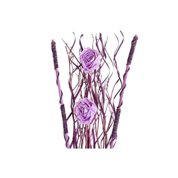 Selyemvirág csokor szárazvirág 30x30x100 cm 2 féle