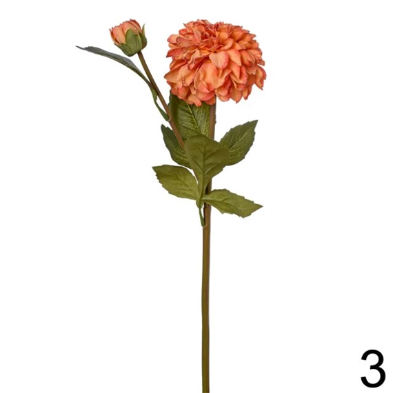Selyemvirág dália 46 cm 3 féle