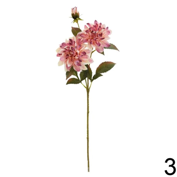 Selyemvirág dália 68 cm 4 féle