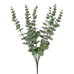 Selyemvirág eukaliptusz csokor 39 cm