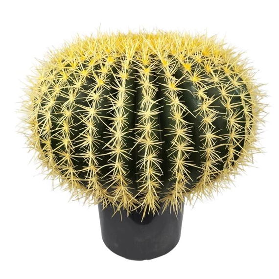 Selyemvirág Gömbkaktusz 38 cm