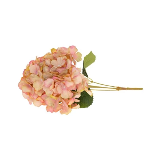 Selyemvirág Hortenzia csokor 5 ágú 55 cm