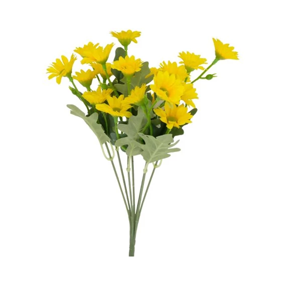 Selyemvirág Krizantém csokor 32 cm