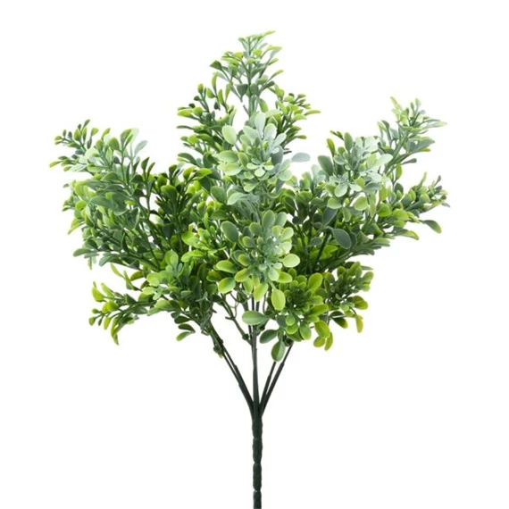 Selyemvirág leveles csokor 34 cm
