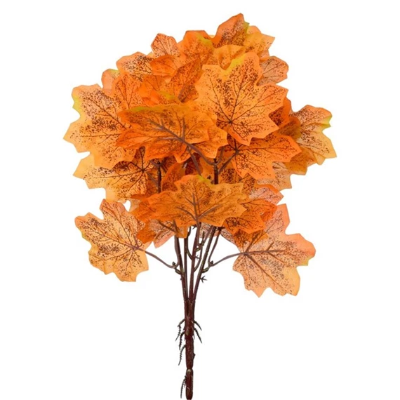 Selyemvirág csokor őszi levelekkel 39 cm